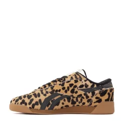 Womens Reebok Freestyle Lo Athletic Shoe - Cheetah / Black / Chalk