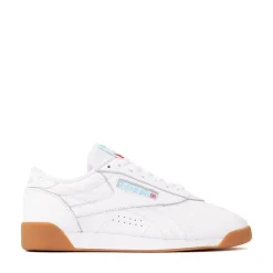 Womens Reebok Freestyle Lo Athletic Shoe - White / Gum