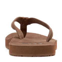 Womens Reef Costa Rica Slide Sandal - Chocolate