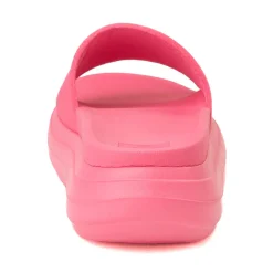 Womens Reef Cushion Bondi Bay Slide Sandal - Hot Pink