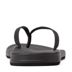 Womens Reef Cushion Slim Sandal - Black