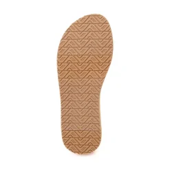 Womens Reef Ginger Slide Sandal - Cream / Tan