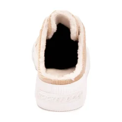 Womens Rocket Dog Cheery Platform Mule Sneaker - Natural