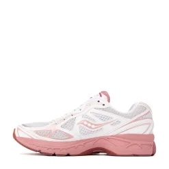 Womens Saucony ProGrid Guide 7 Athletic Shoe - White / Peach