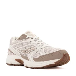 Womens Saucony Ride Millennium Athletic Shoe - Cream / Tan