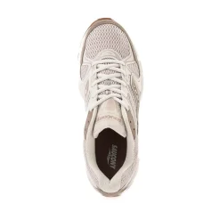 Womens Saucony Ride Millennium Athletic Shoe - Cream / Tan