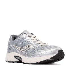 Womens Saucony Ride Millennium Athletic Shoe - Silver / Cream