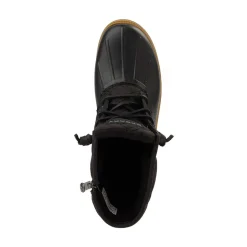 Womens Sperry Saltwater 2.0 Textile Duck Boot - Black