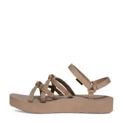 Womens Teva Midform Kena Slim Sandal - Dune