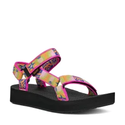Womens Teva Midform Universal Sandal - Vacation Neon Spring