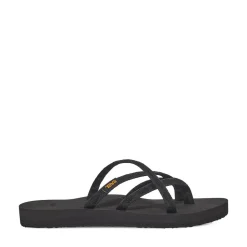 Womens Teva Olowahu Flip-Flop - Black