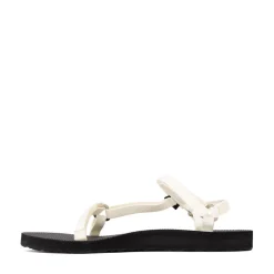 Womens Teva Original Universal Slim Sandal - White / Black