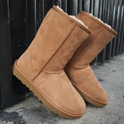 Womens UGG® Classic Short II Boot - Chestnut