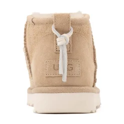 Womens UGG® Classic Ultra Mini Biarritz Boot - Mustard Seed