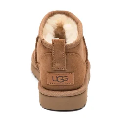 Womens UGG® Classic Ultra Mini Boot - Chestnut