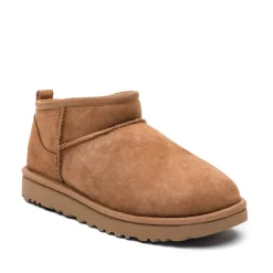 Womens UGG® Classic Ultra Mini Boot - Chestnut