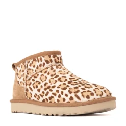 Womens UGG® Classic Ultra Mini Boot - Felicity Leopard Jasmine