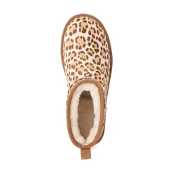 Womens UGG® Classic Ultra Mini Boot - Felicity Leopard Jasmine