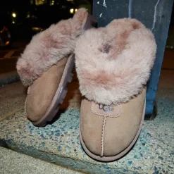 Womens UGG® Coquette Slipper - Rocky Oak