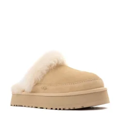 Womens UGG® Disquette Chalet Platform Clog - Sandcastle