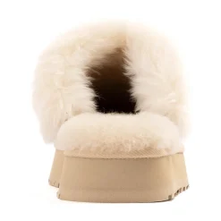 Womens UGG® Disquette Chalet Platform Clog - Sandcastle