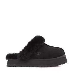 Womens UGG® Disquette Platform Clog - Black