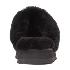 Womens UGG® Disquette Platform Clog - Black