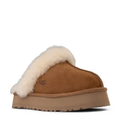 Womens UGG® Disquette Platform Clog - Chestnut