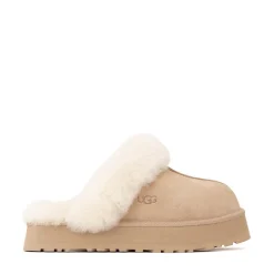 Womens UGG® Disquette Platform Clog - Sand