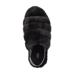 Womens UGG® Fluff Yeah Slide - Black