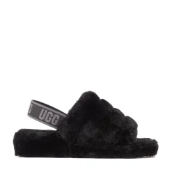 Womens UGG® Fluff Yeah Slide - Black