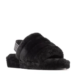 Womens UGG® Fluff Yeah Slide - Black