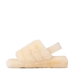Womens UGG® Fluff Yeah Slide - Natural
