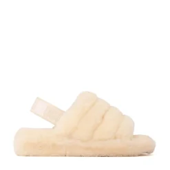 Womens UGG® Fluff Yeah Slide - Natural