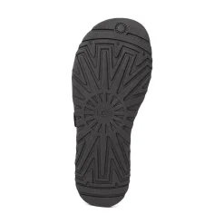 Womens UGG® GoldenGaze Toe Post Sandal - Black