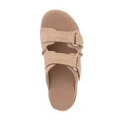 Womens UGG® Goldenstar Hi Slide Sandal - Sand