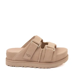 Womens UGG® Goldenstar Hi Slide Sandal - Sand