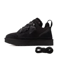Womens UGG® Lowmel Sneaker - Black