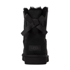 Womens UGG® Mini Bailey Bow II Boot - Black