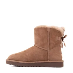 Womens UGG® Mini Bailey Bow II Boot - Rocky Oak