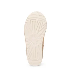 Womens UGG® Tasman II Slipper - Sand / Dark Cherry