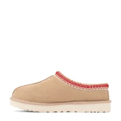 Womens UGG® Tasman II Slipper - Sand / Dark Cherry