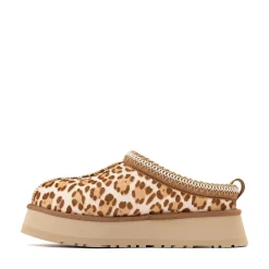 Womens UGG® Tazz Plains Platform Slipper - Felicity Leopard Jasmine
